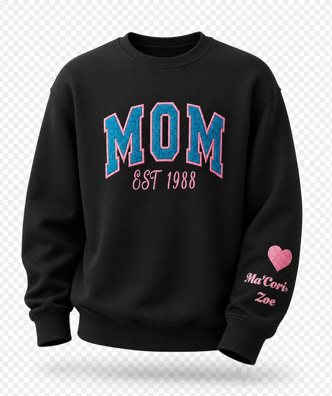 "Mom EST 1988" Sweatshirt
