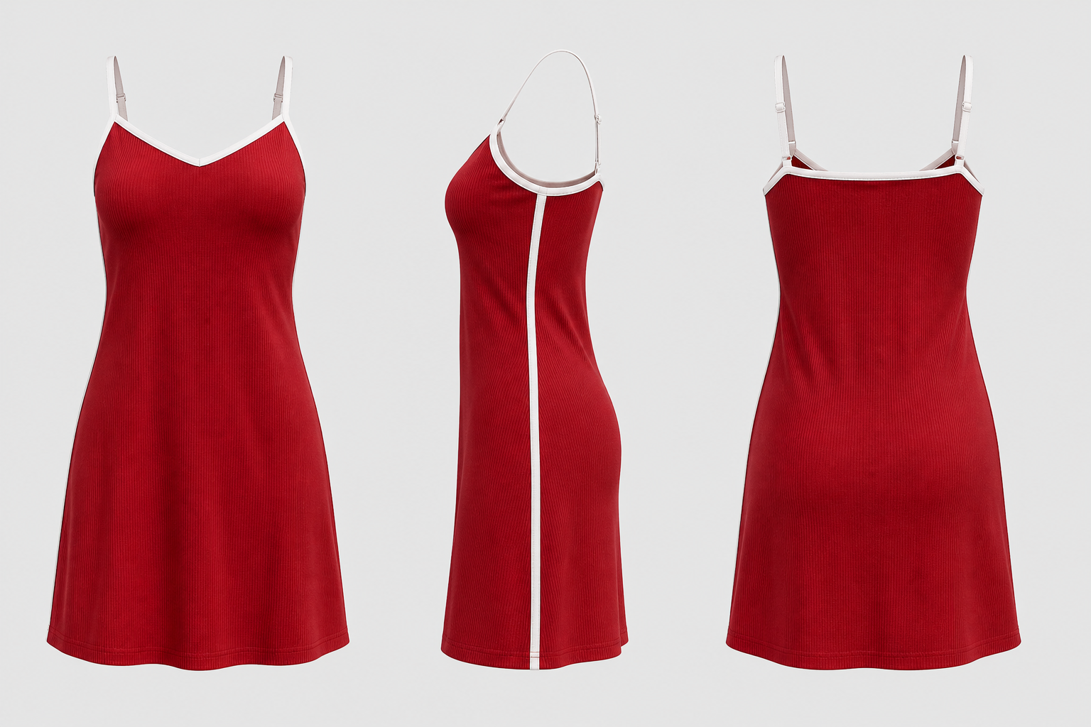 Spaghetti Strap Mini Dress