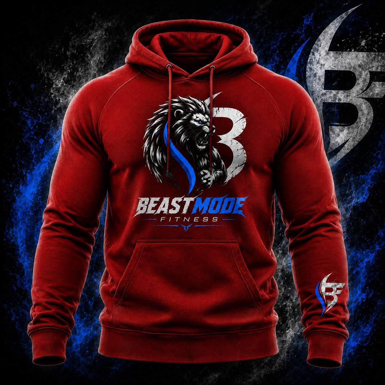 Red Fitness Pullover
