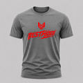 Grey and Red Beastmode T Shirt