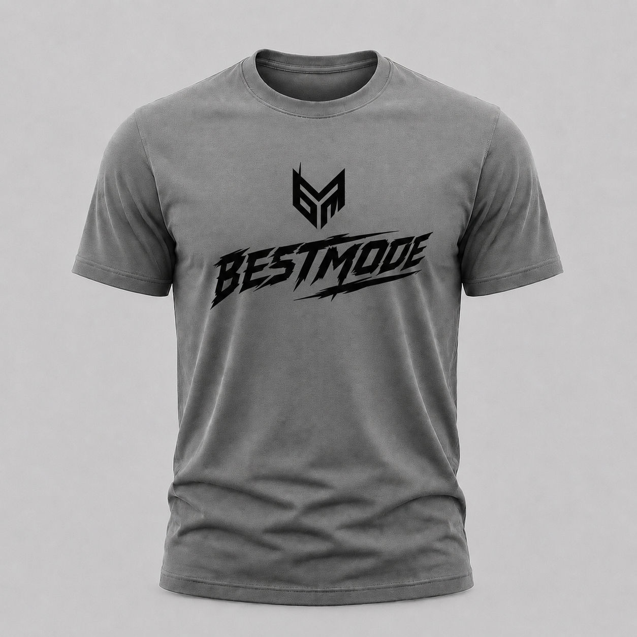 Grey and Black Beastmode T Shirt