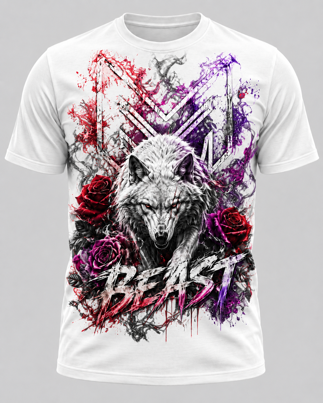 White Wolf T Shirt W