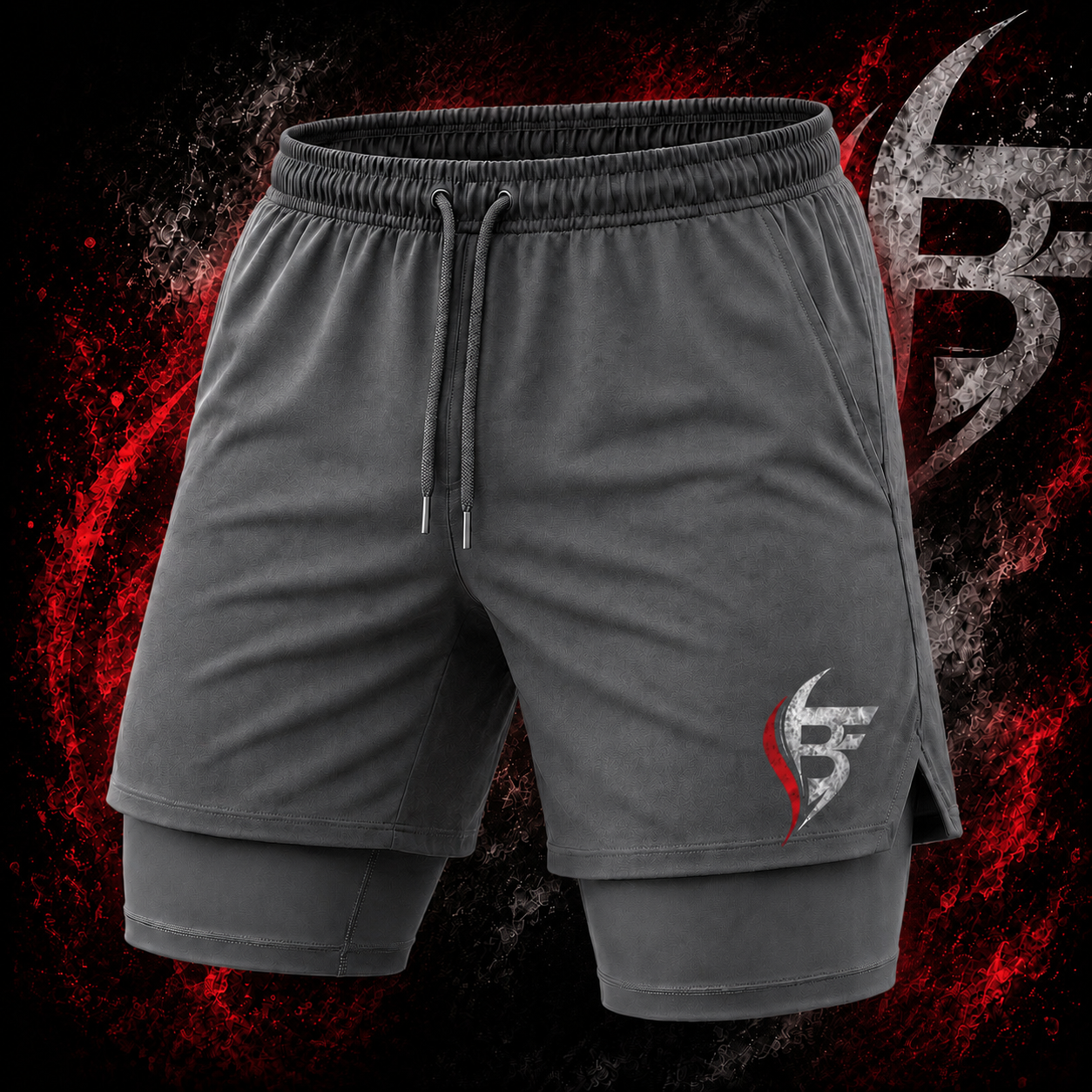 Grey Fitness Shorts