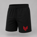 Black and White Logo Shorts