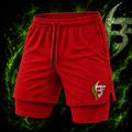 Red Fitness Shorts