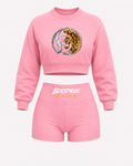 Beastmode Crop Sweatshirt & Short Set