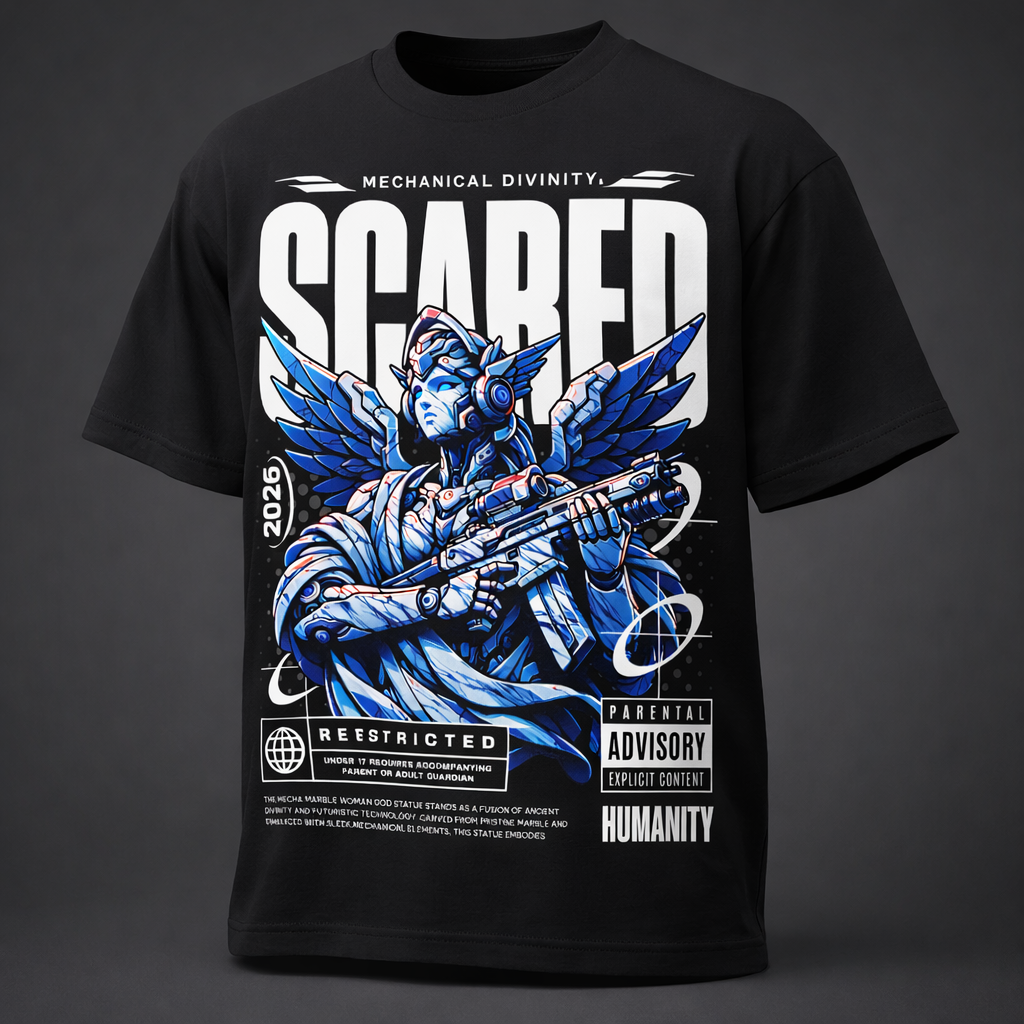 "SCARED" Custom T-Shirt