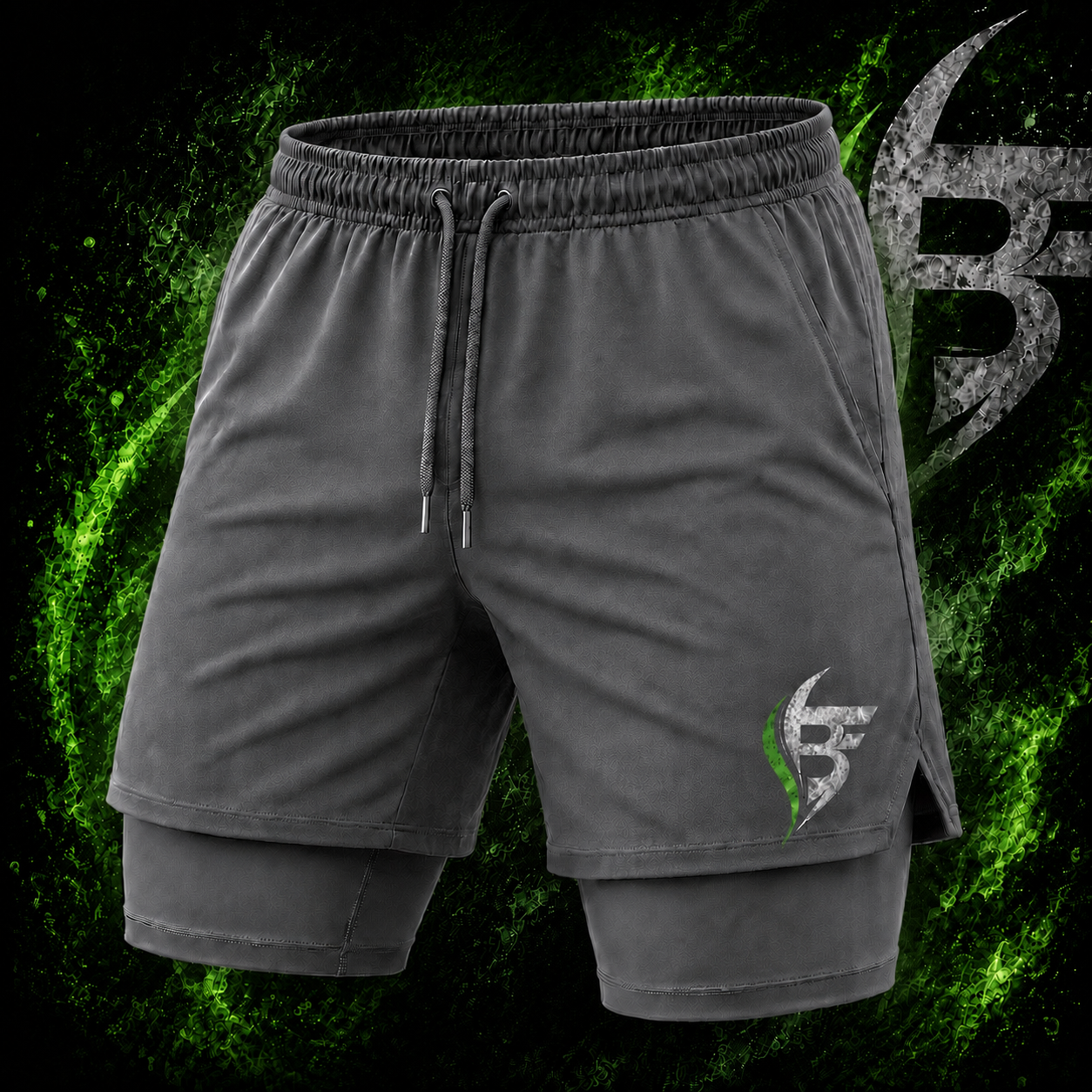 Grey Fitness Shorts