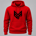 Red and Black Logo Pullover