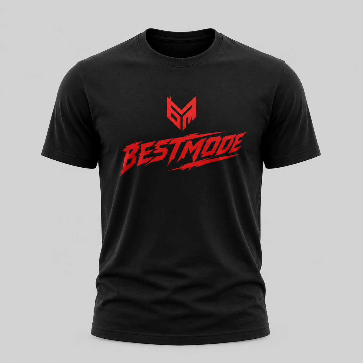 Black and Red Beastmode T shirt