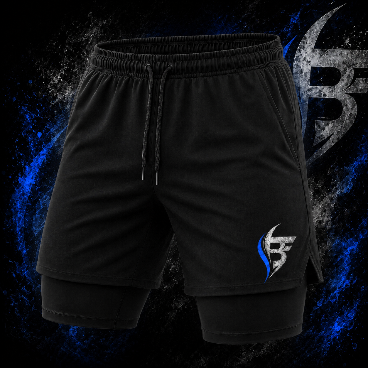 Black Fitness Shorts