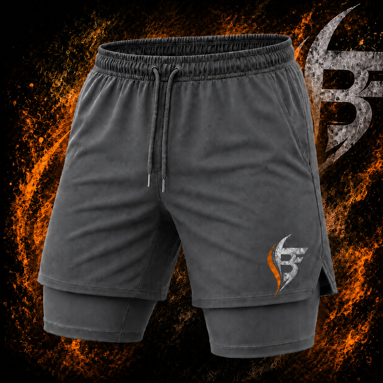Grey Fitness Shorts