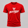 Red and White Beastmode T Shirt