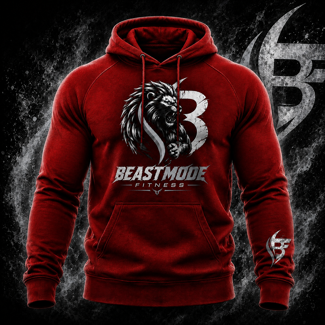 Red Fitness Pullover