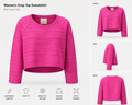 Crop Top Sweatshirt