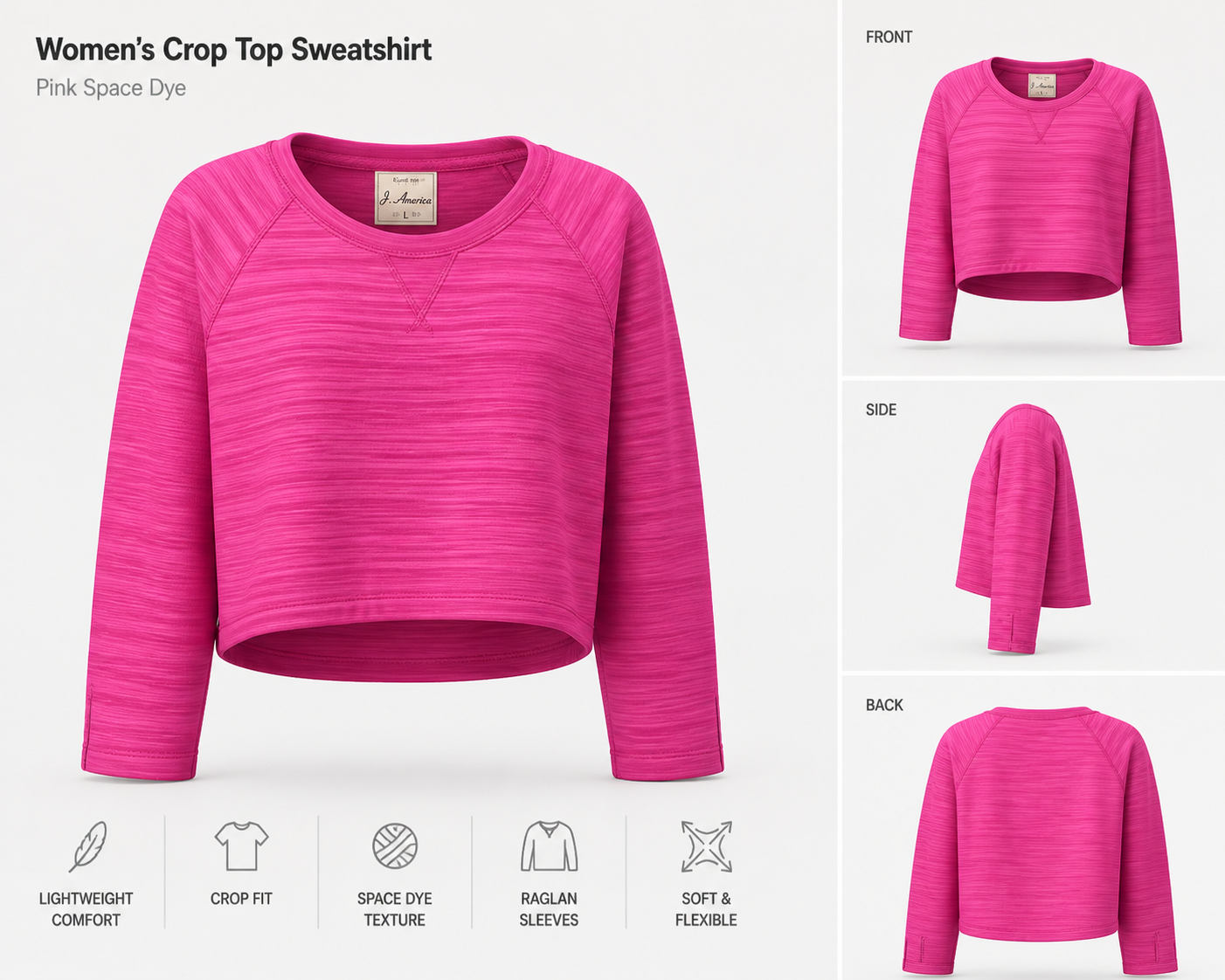 Crop Top Sweatshirt