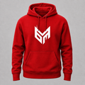 Red and White Logo Pullover