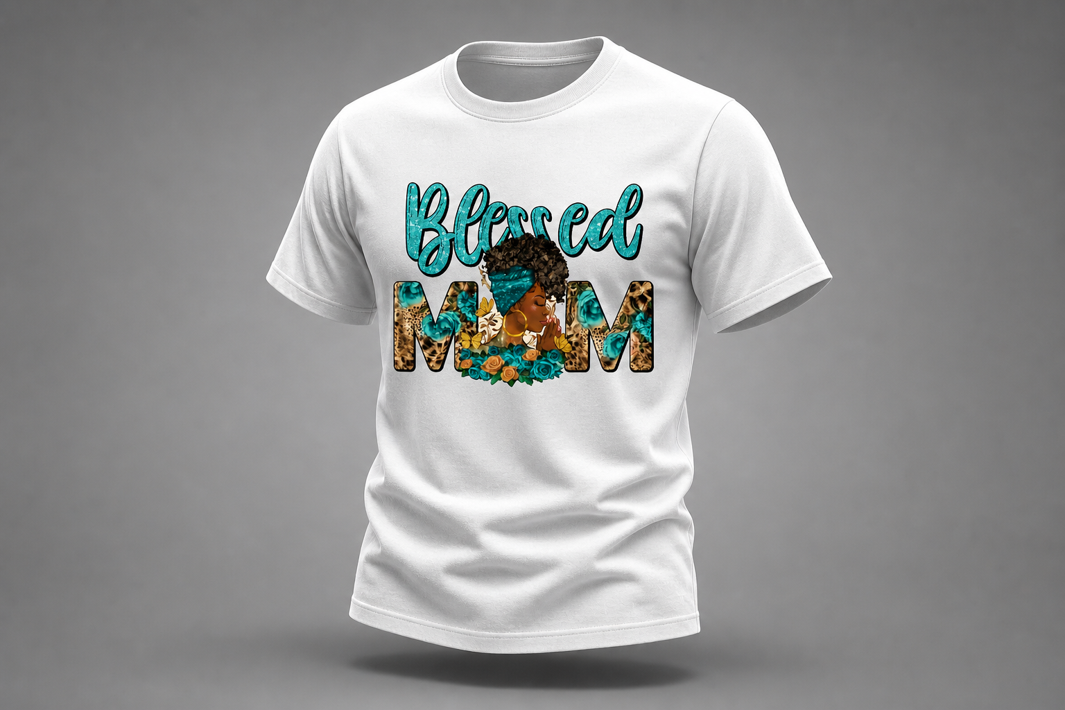 "Blessed Mom" Graphic Tee