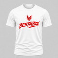 White and Red Beastmode T Shirt